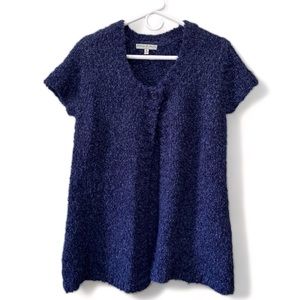 Vintage Suzie Women’s Blue Cardigan Sweater Size Small